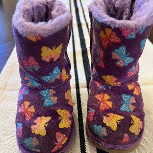 Ugg Girls Size 8 Butterfly Tall Boots